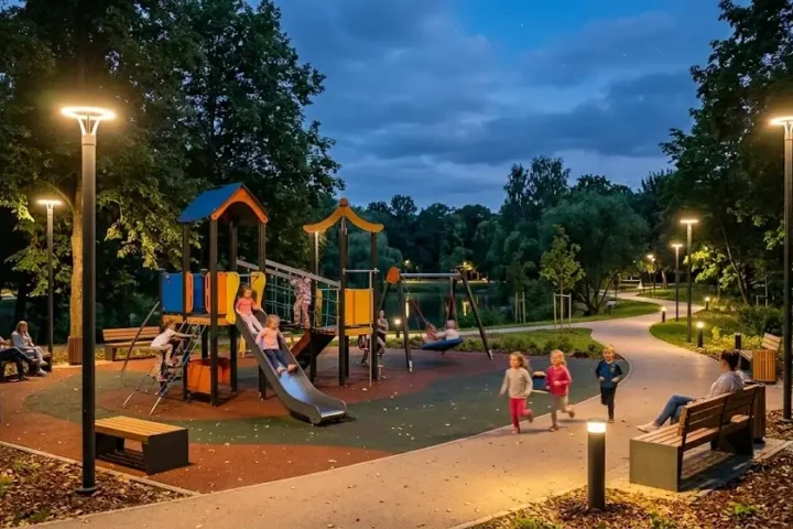 Çocuk Parkı ve Oyun Alanı Aydınlatması